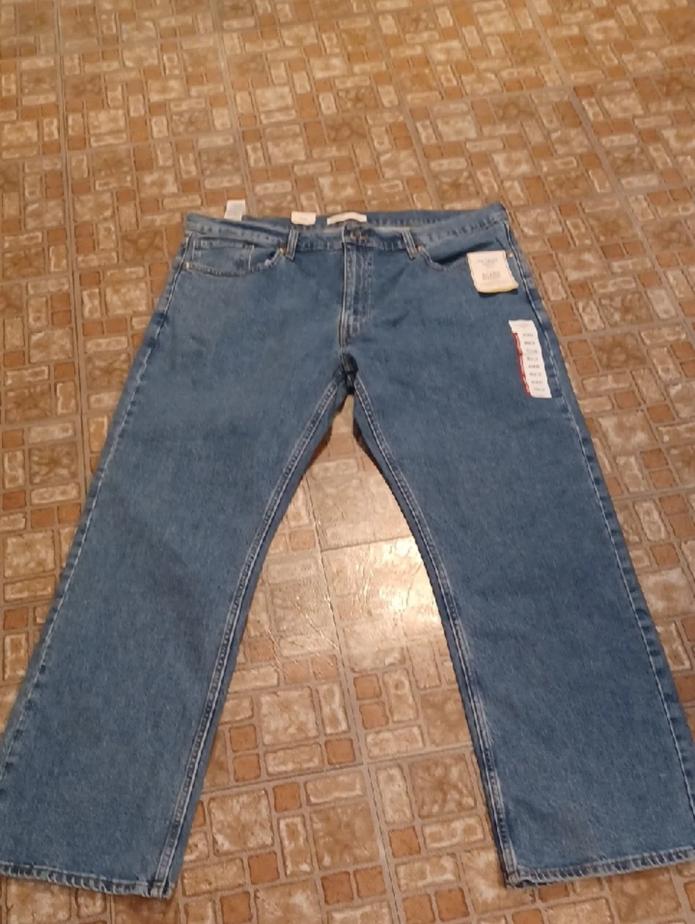 Levi's Men's Blue Straight-Leg Jeans